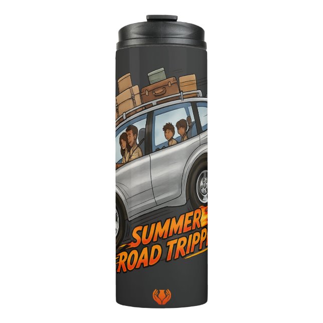 Termo Paseando en verano (Anverso)