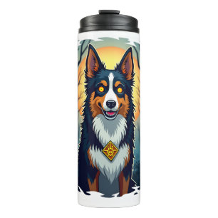 Termo Paseo de Collie Maldito