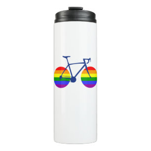 Termo Paseo en bicicleta con orgullo