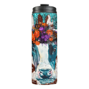 Termo Pastel Colores Heifer Cow