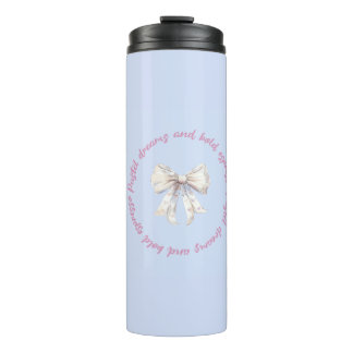 Termo Pastel Dreams and Bold Espresso | Aesthetic Therma