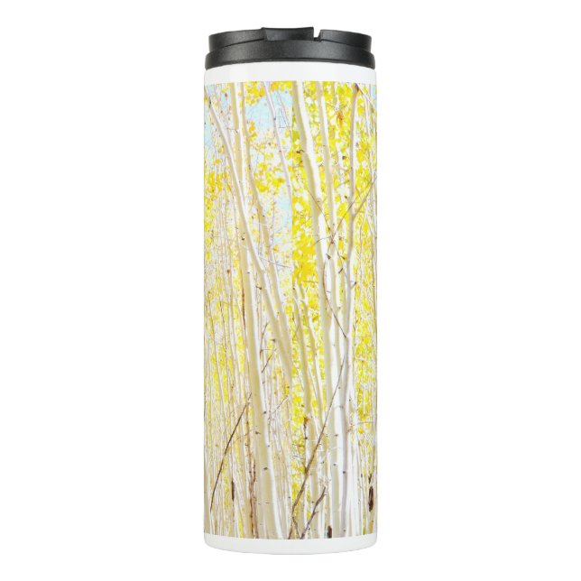 Termo Pasteles de vainilla Aspen Trees (Reverso)