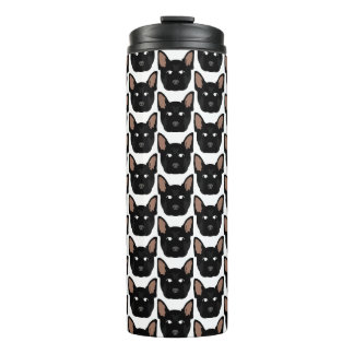 Termo Pastores alemanes negros en Tumbler