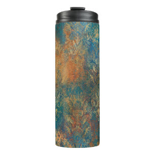 Termo Pátina de cobre verde    