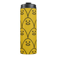 Pato Amarillo Minimalista Divertido para Viajar Ca