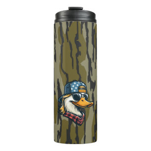 Termo Pato Camuflaje de Fondo Redneck Caza de Patos Redn