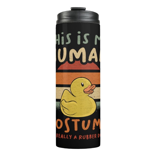 Termo Pato de Halloween (Anverso)