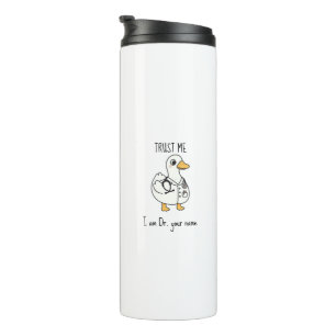Termo Pato Doctor Personalizado 