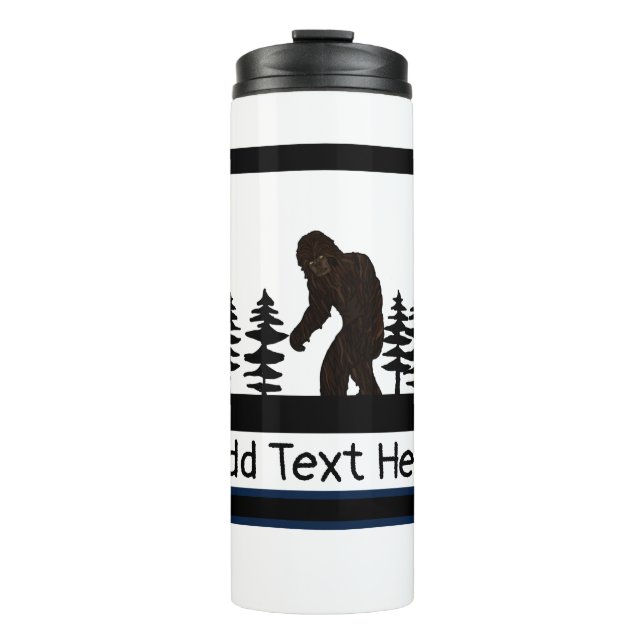 Termo Pato grande personalizado Sasquatch Yeti (Anverso)