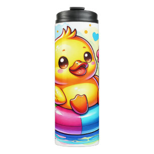 Termo Pato lindo con helado