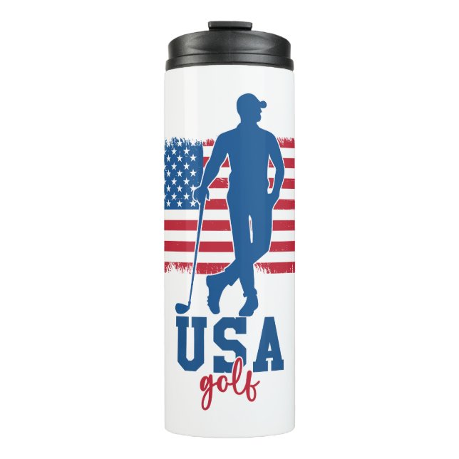 Termo Patriotic Golf USA (Anverso)