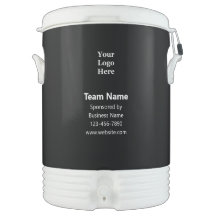 Patrocinio del equipo deportivo de negocios Negro 