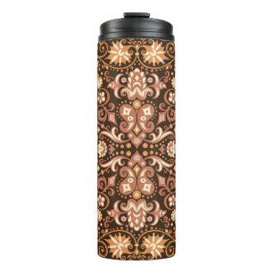 Termo Patrón abstracto de arte digital. Imagen azul abst