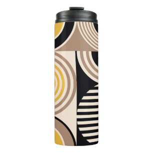Termo Patrón abstracto geométrico moderno. Diseño de cos