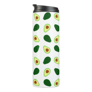 Termo Patrón aguacate Tumbler térmico impreso