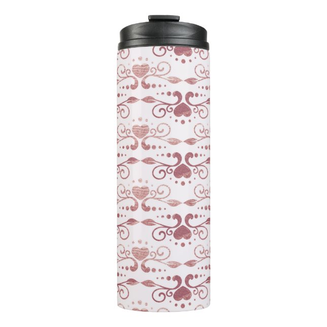 Termo Patrón Art Decó. Papel pintado de época. Japonés o (Anverso)