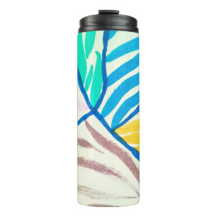 Termo Patrón Art Déco Sin Maravillas. Bba minimalista 