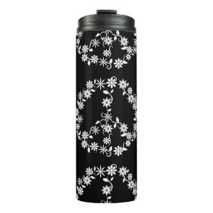 Termo Patrón Boho Lindo Símbolo de Paz