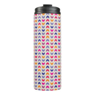Termo Patrón colorido Aztec Chevron