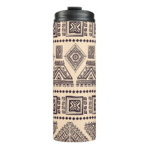 Termo Patrón comercial tribal, étnico, vintage