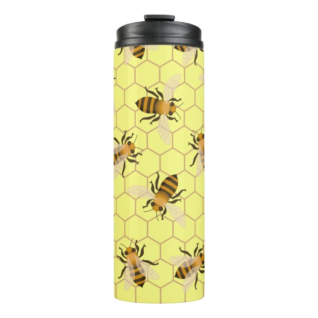 Termo Patrón de abejas (Anverso)