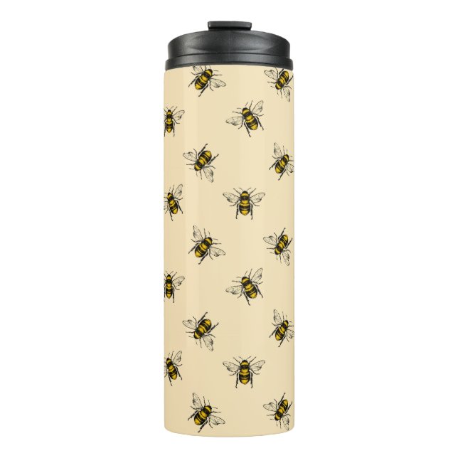 Termo Patrón de abejas reina (Anverso)