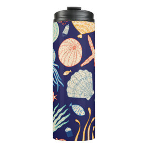 Termo Patrón de algas de peces