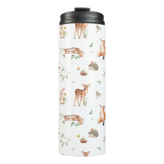 Termo Patrón de amigos animales de Woodland (Anverso)