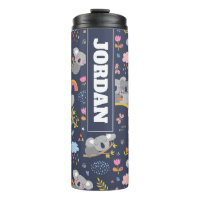 Patrón de amor del arcoiris de Koala