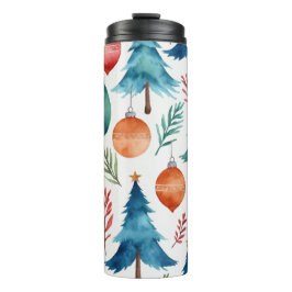 Termo Patrón de árbol de Navidad