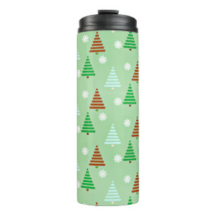 Termo Patrón de árbol de Navidad