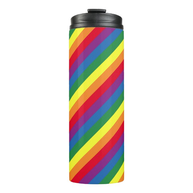 Termo Patrón de arco iris diagonal (Anverso)