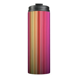 Termo Patrón de arco iris vertical acrílico colorido |