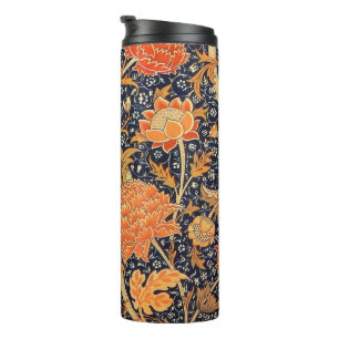 Termo Patrón de Art Nouveau floral William Morris Cray