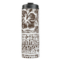 Patrón de arte tropical tribal de los indígenas ha
