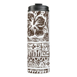 Termo Patrón de arte tropical tribal de los indígenas ha