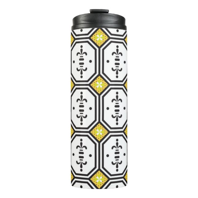 Termo Patrón de azulejos de cerámica (Anverso)