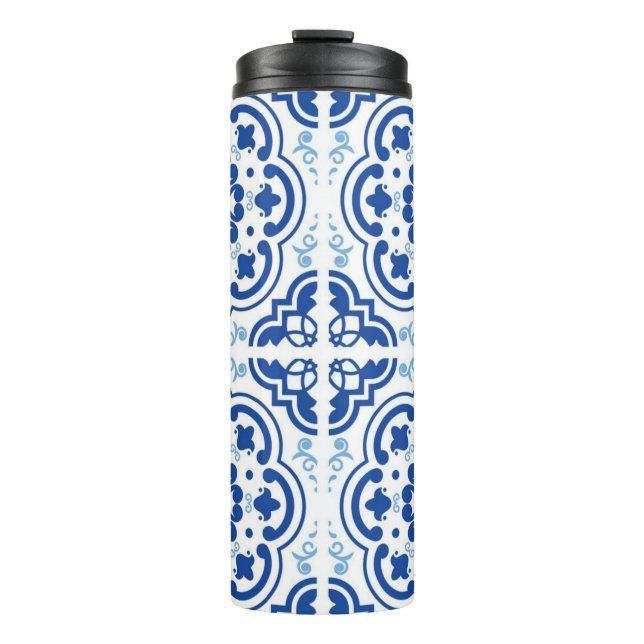 Termo Patrón de azulejos de cerámica (Anverso)