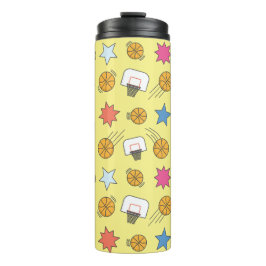 Termo Patrón de baloncesto divertido