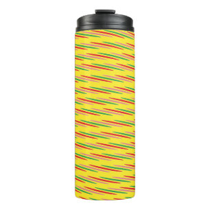 Termo Patrón de bandas de verano de la sandía-56204