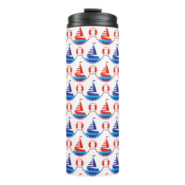 Termo Patrón de barco de vela (Anverso)