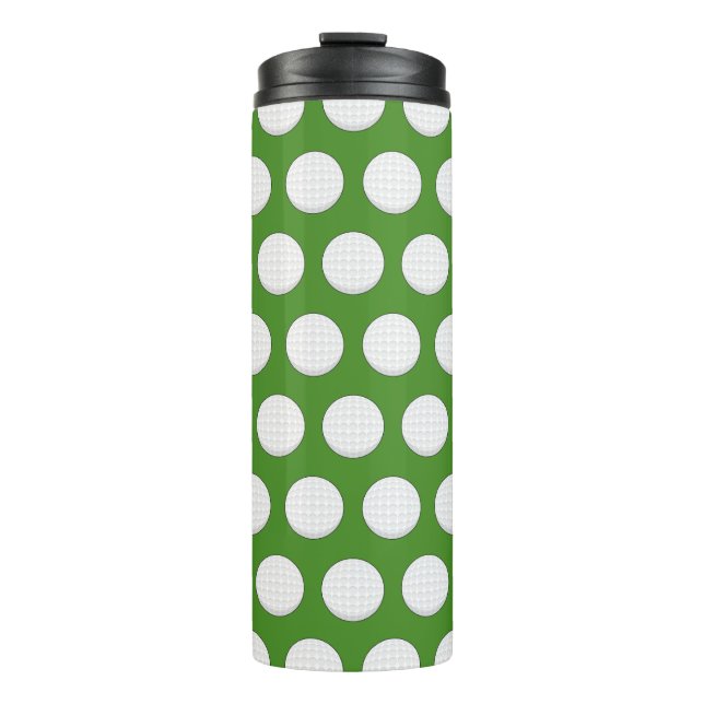 Termo Patrón de bolas de golf (Anverso)