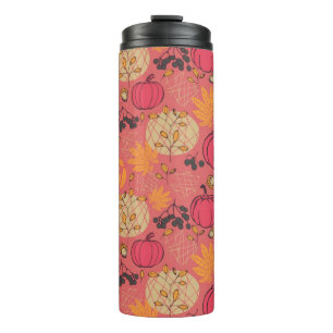 Termo Patrón de calabaza