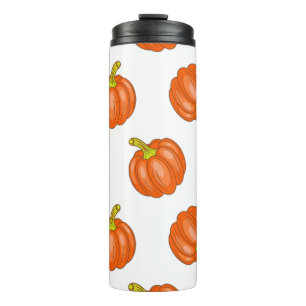 Termo Patrón de calabaza