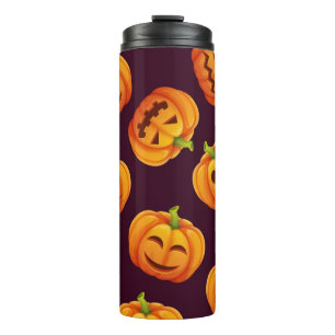 Termo Patrón de calabaza