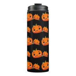 Termo Patrón de calabaza con tema de Halloween