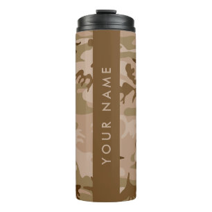 Termo Patrón de camuflaje del desierto, Tu nombre, Perso