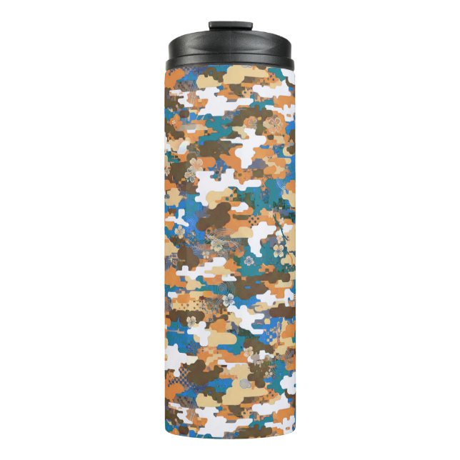 Termo Patrón de camuflaje digital urbano de alto contras (Anverso)