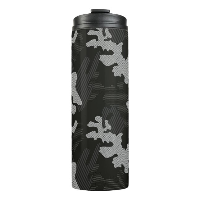 Termo Patrón de camuflaje negro (Anverso)