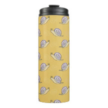 Patrón de caracoles y remolinos ilustrados